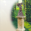 Bronzestatue 