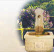 Kleiner Deko Brunnen La Village: Gartenbrunnen aus Stein
