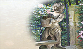 Skulptur Steinfigur Steinskulptur Gartenfigur Figur