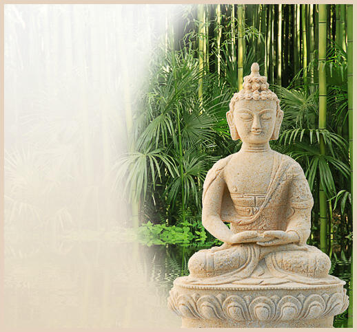 Gautama - Buddha Figur fr den Garten