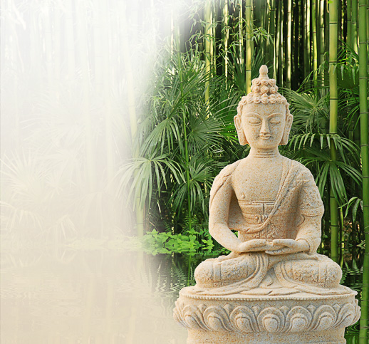 Buddha Statue für den Garten