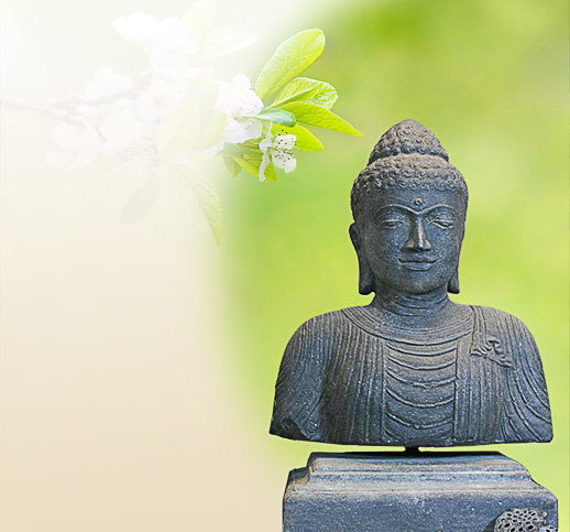 Buddhabüste aus Stein kaufen