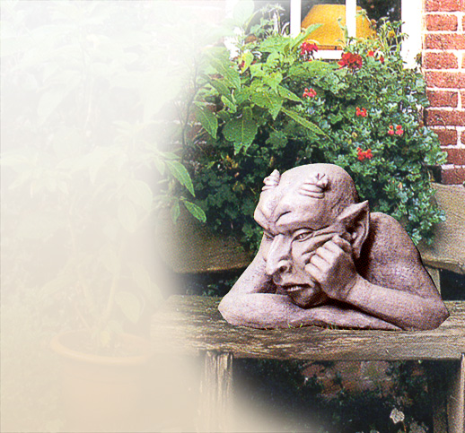 Gargoyles Steinfiguren Gartenfiguren Gartenskulpturen Steinskulpturen