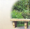 Sandsteintisch Genua: Klassische Gartenbank