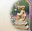 Steinguss Gartenstatuen Zechiel: Gartenfiguren aus Stein