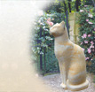 Tierfigur Annuka: Katzenfiguren aus Stein