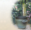 Blumentopf Terrakotta Luna - Verde: Klassischer Keramiktopf