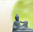 Bronze Buddha Garten Sehinga: Eine Liegende Buddhafigur