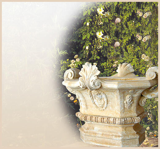 Venezia - Ein Pflanzkbel mit Barockelementen fr den Garten