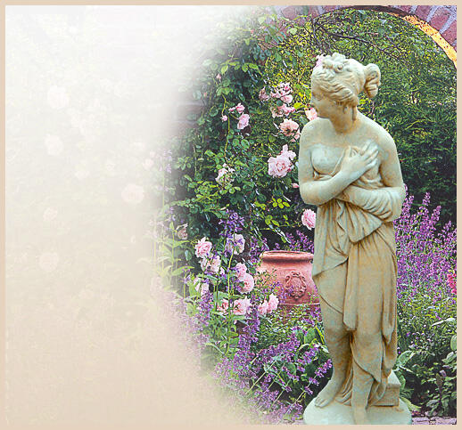 Antoinette - Gartenstatuen aus Steinguss