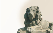 Löwenfiguren Sandstein Löwenfigure