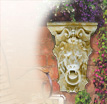 Gartenrelief Castello: Klassisches Sandsteinrelief